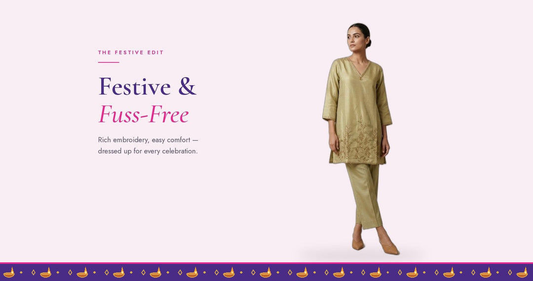 Festive and fuss-free kurta sets