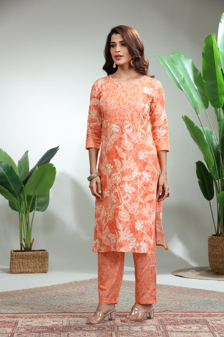 ORANGE 2 PIECE SET,GO-774