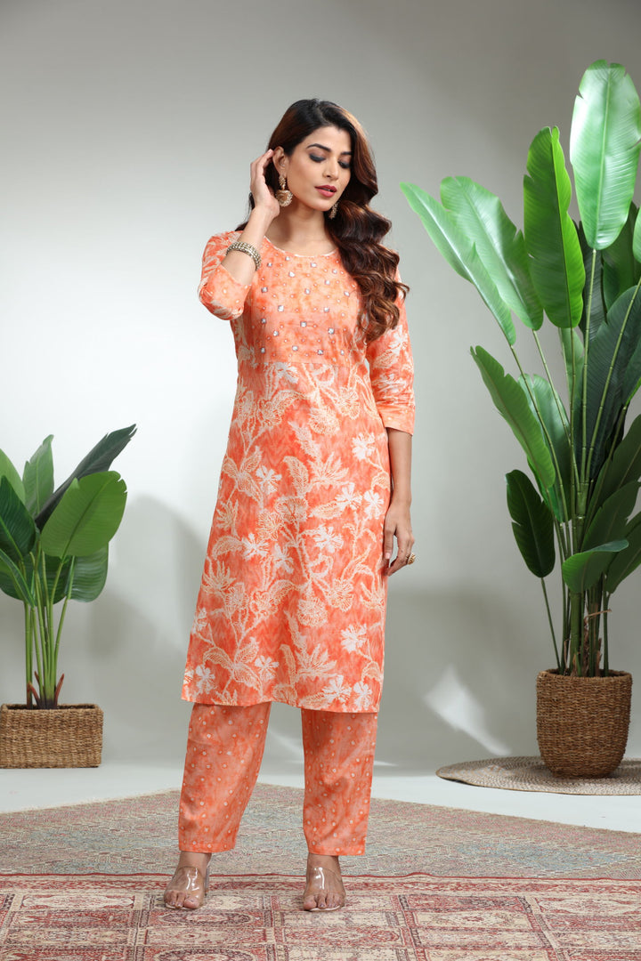 ORANGE 2 PIECE SET,GO-774