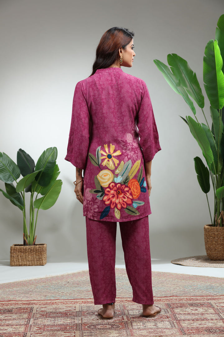 GO-813 Multicolor Printed Co-Ords