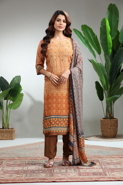 GO-813 Multicolor Printed Co-Ords