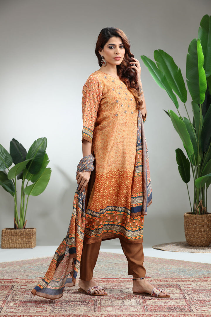 GO-813 Multicolor Printed Co-Ords