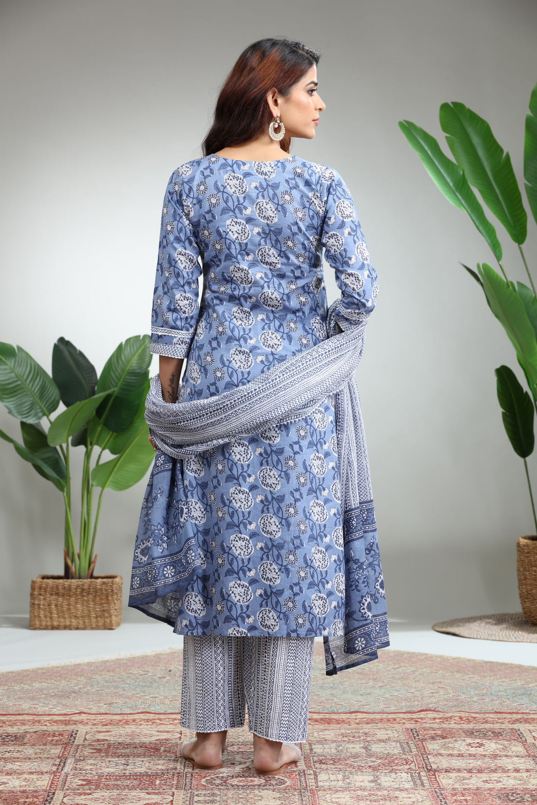 Pink Kurti With Pant,GO-822