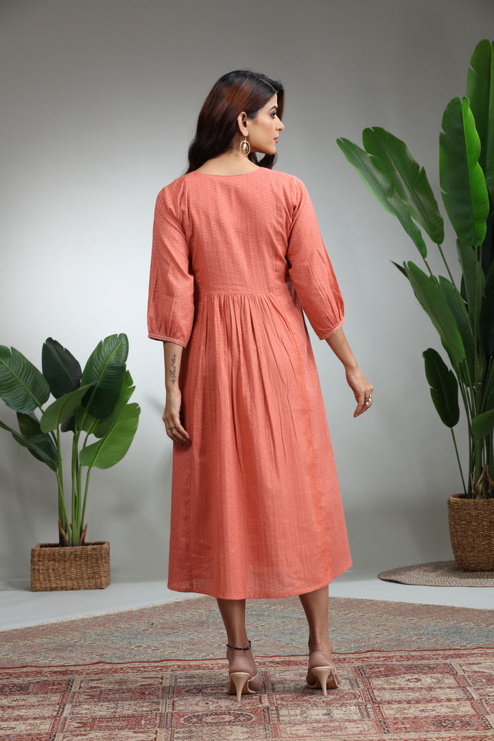 ORANGE DRESS,GO-832