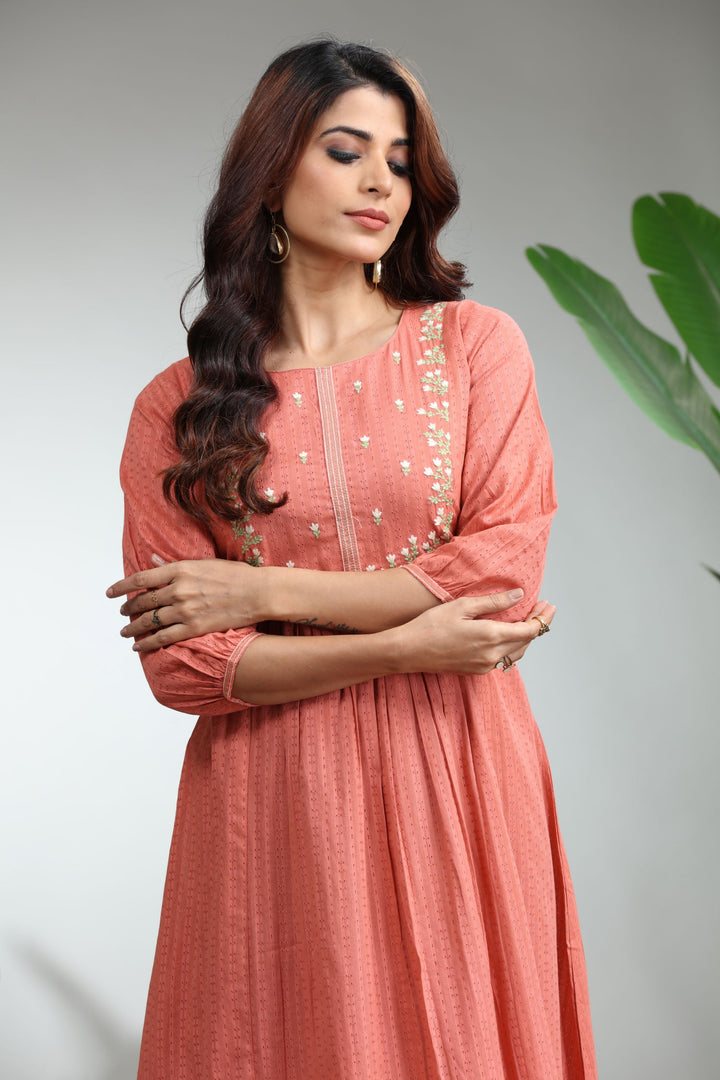 ORANGE DRESS,GO-832