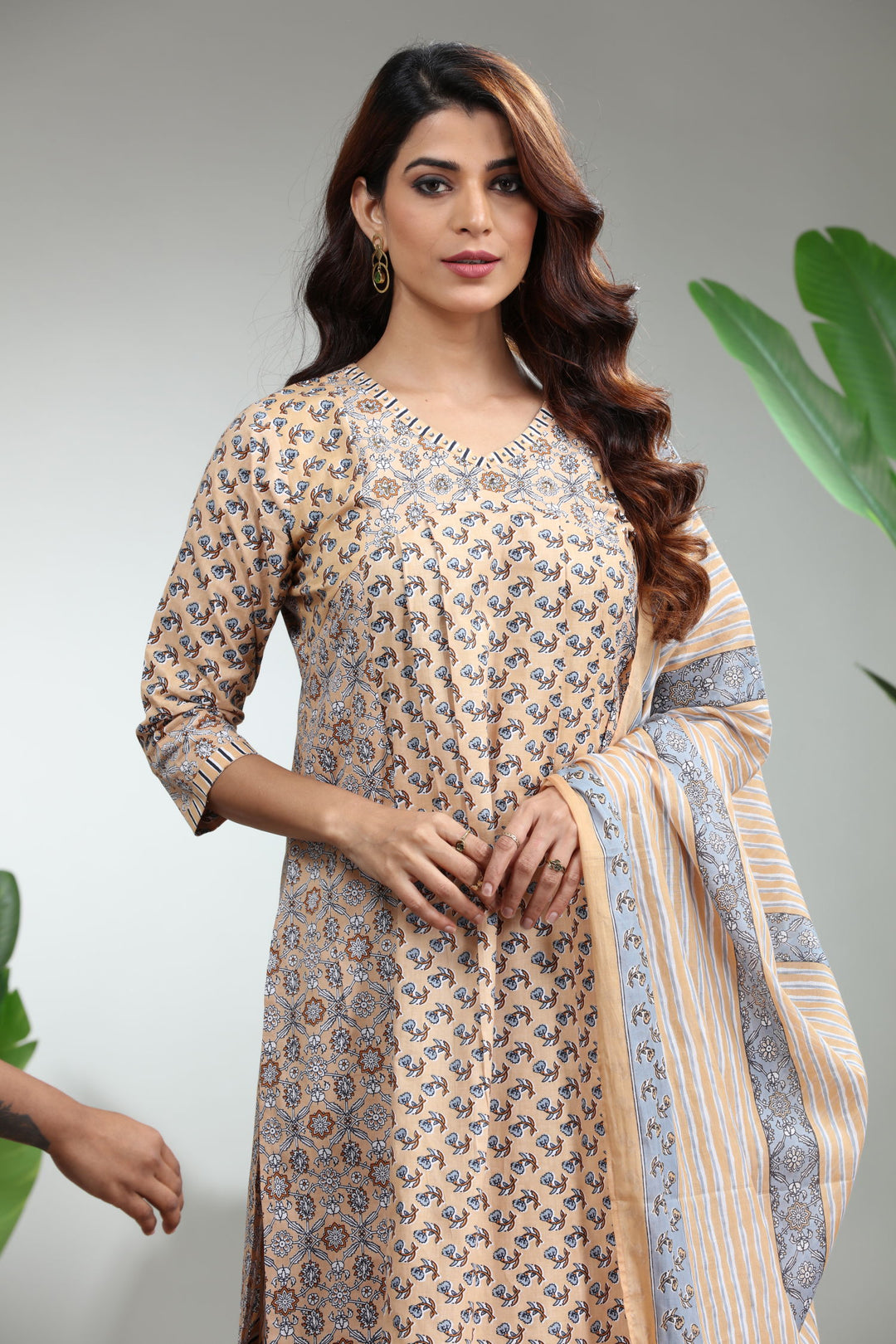 CREAM 3 PIECE SET,GO-842