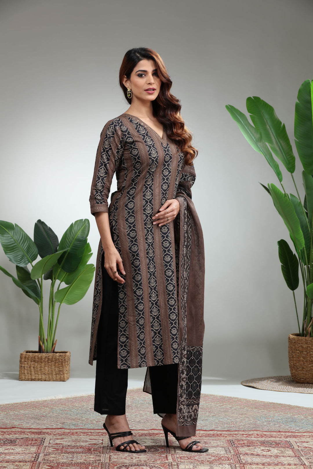 COFFEE & BLACK 3 PIECE SET,GO-844