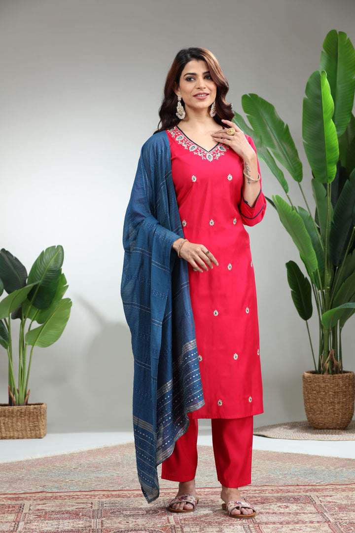 RED 3 PIECE SET,GO-848