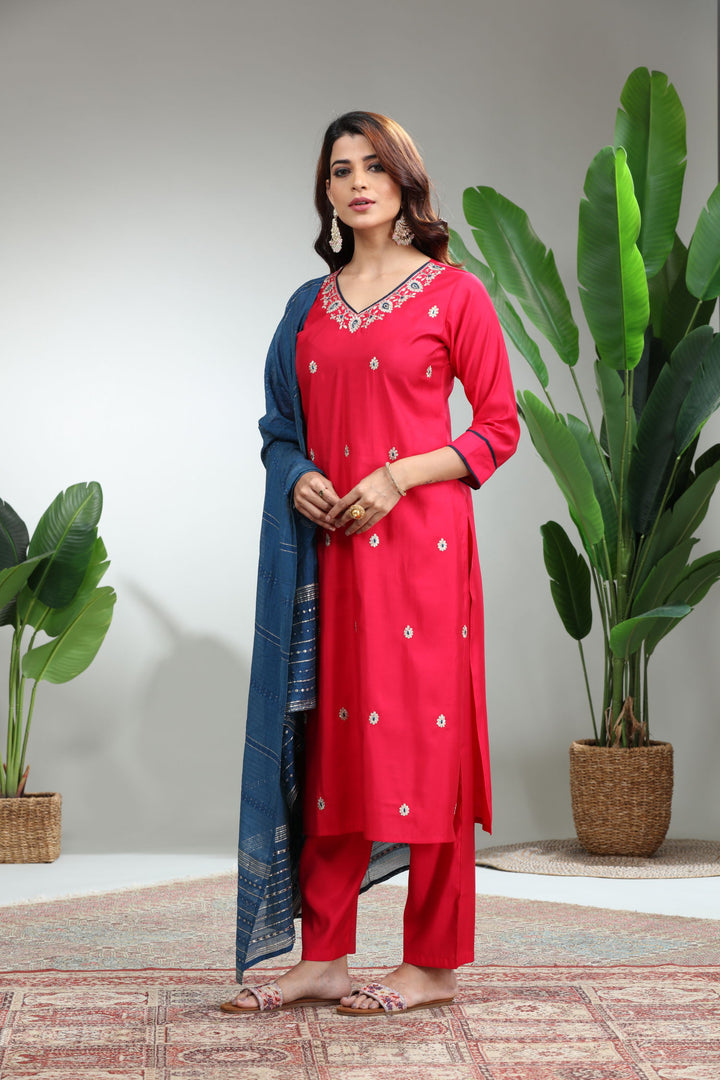 RED 3 PIECE SET,GO-848