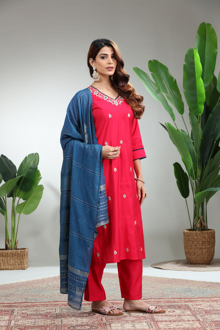 RED 3 PIECE SET,GO-848